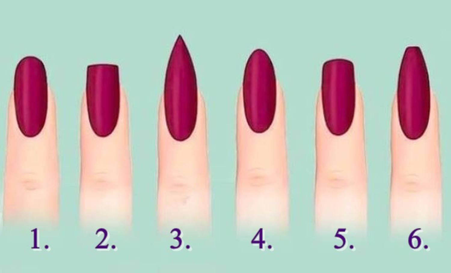 Köröm-teszt: Nézd, mit árul el a személyiségedről a köröm formája!